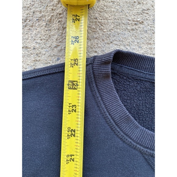 Eddie Bauer Sweater Mens XL Black Crewneck Pullover Fleece Lined Casual Outdoors - Picture 8 of 8